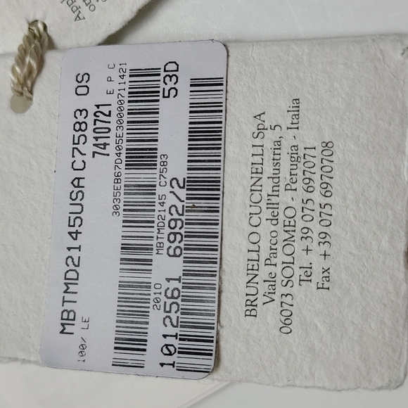 Brunello Cucinelli Buffed Leather Shoulder Bag. Monili - Picture 16 of 16